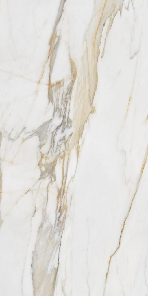 Calacatta Gold sintered stone slab design 01.