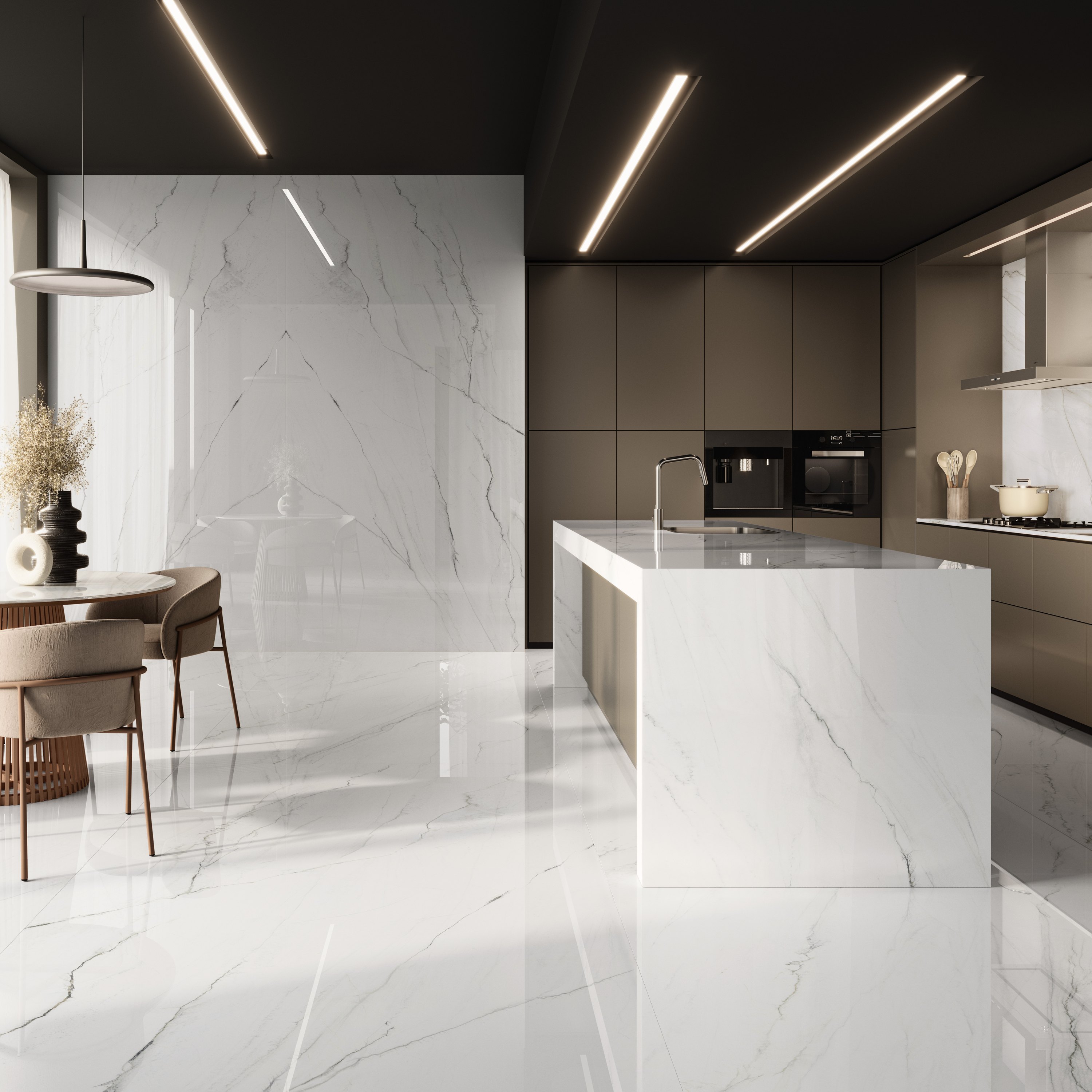 A cool white,|drawn fine